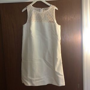Ann Taylor Loft  summer dress with scalloped neck